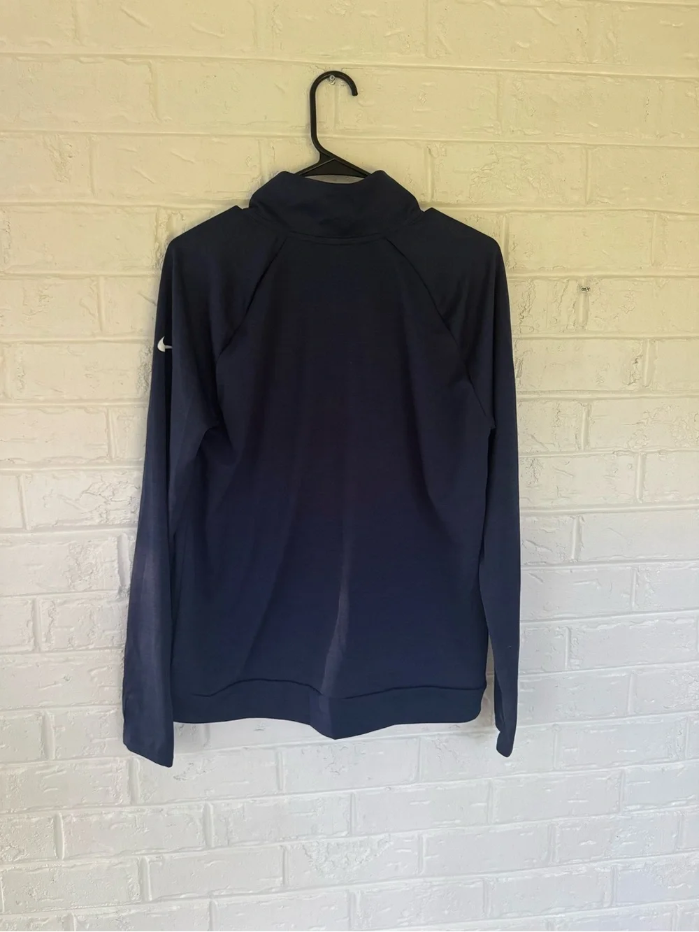 Nike Men's Ole Miss Rebels Navy Quarter-Zip Pullover